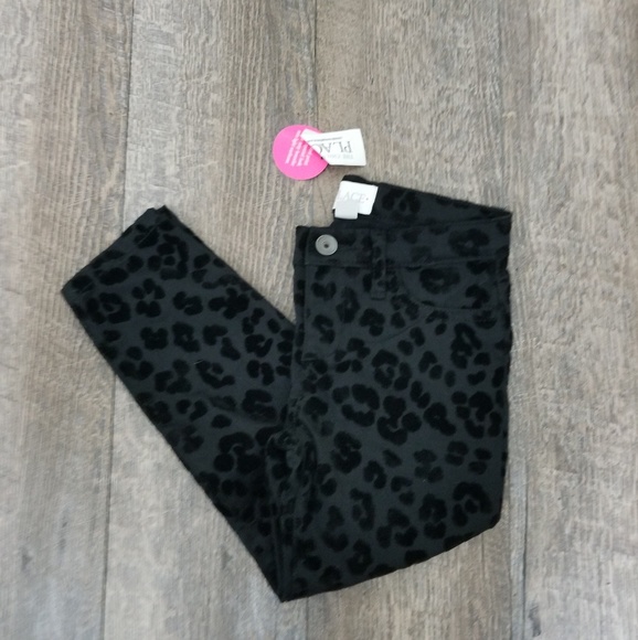 The Children's Place Other - Black Leopard Pants